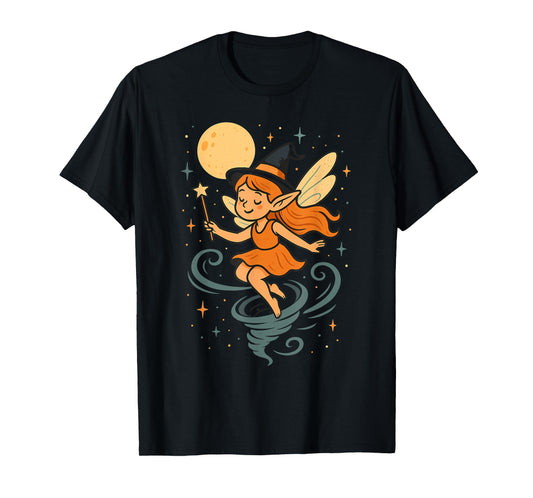 Fairy Witch with Moon T-Shirt