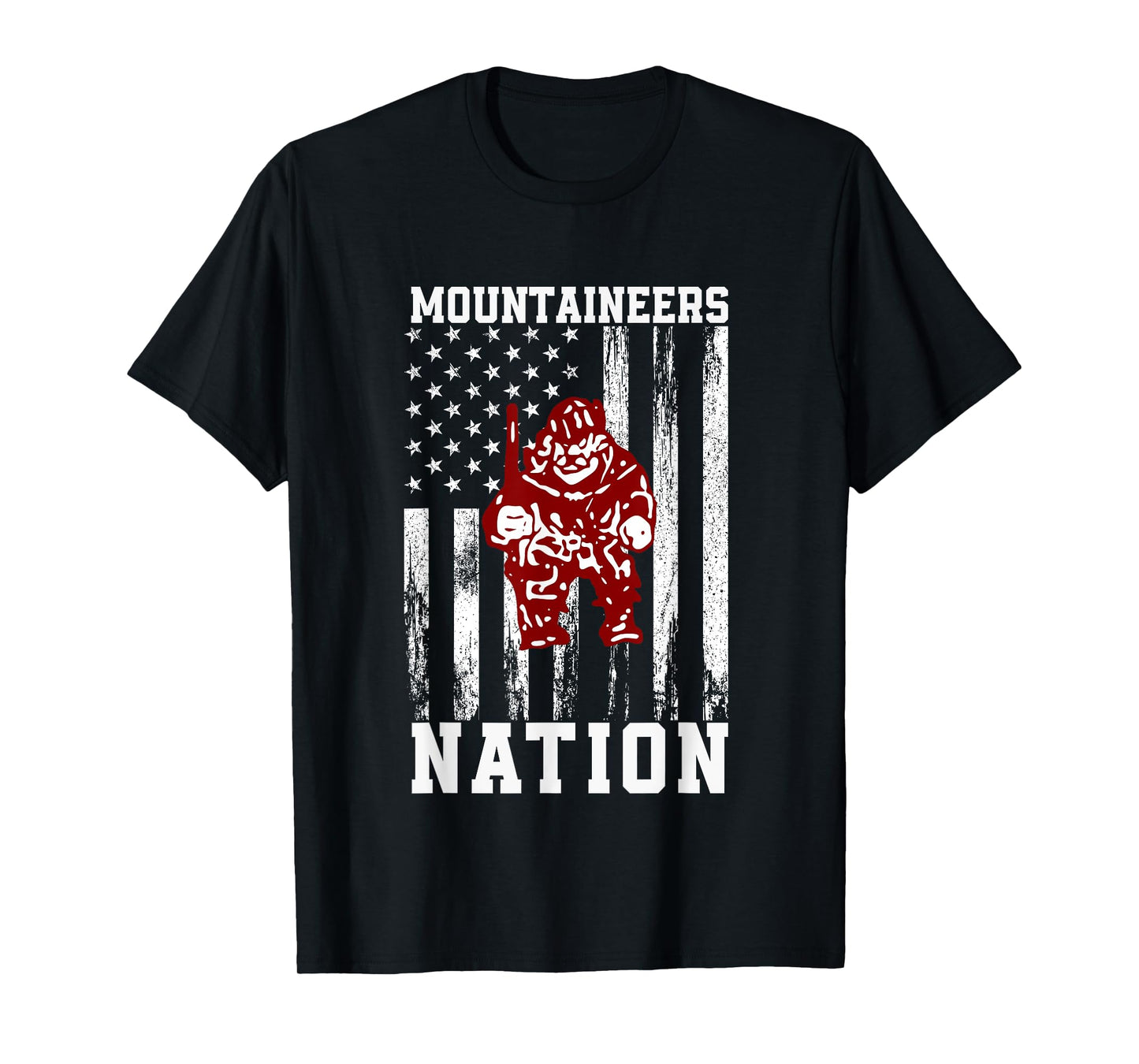 Stroudsburg Mountaineers Logo Nation HS T-Shirt