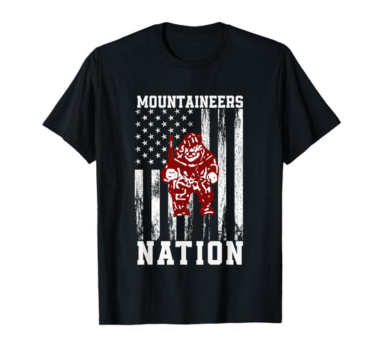 Stroudsburg Mountaineers Logo Nation HS T-Shirt