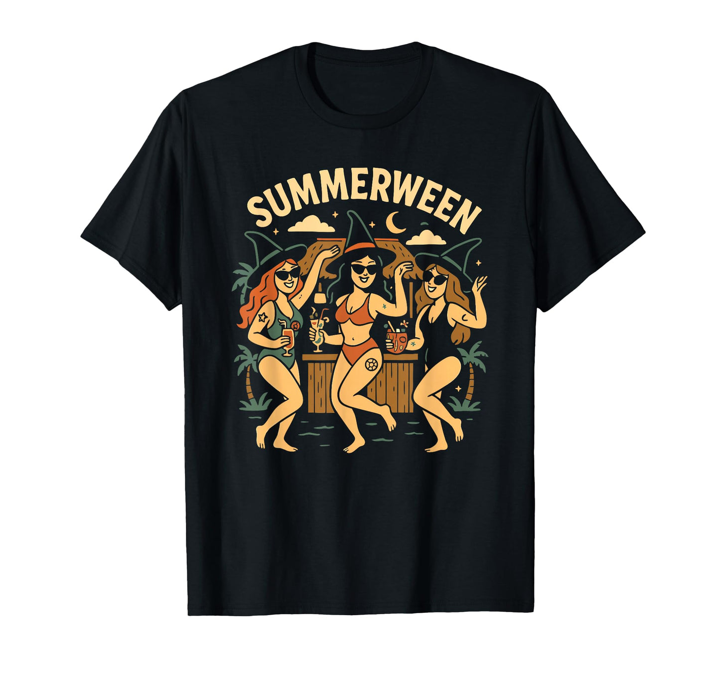 Summerween Summer Halloween Witch Summerween Witch T-Shirt