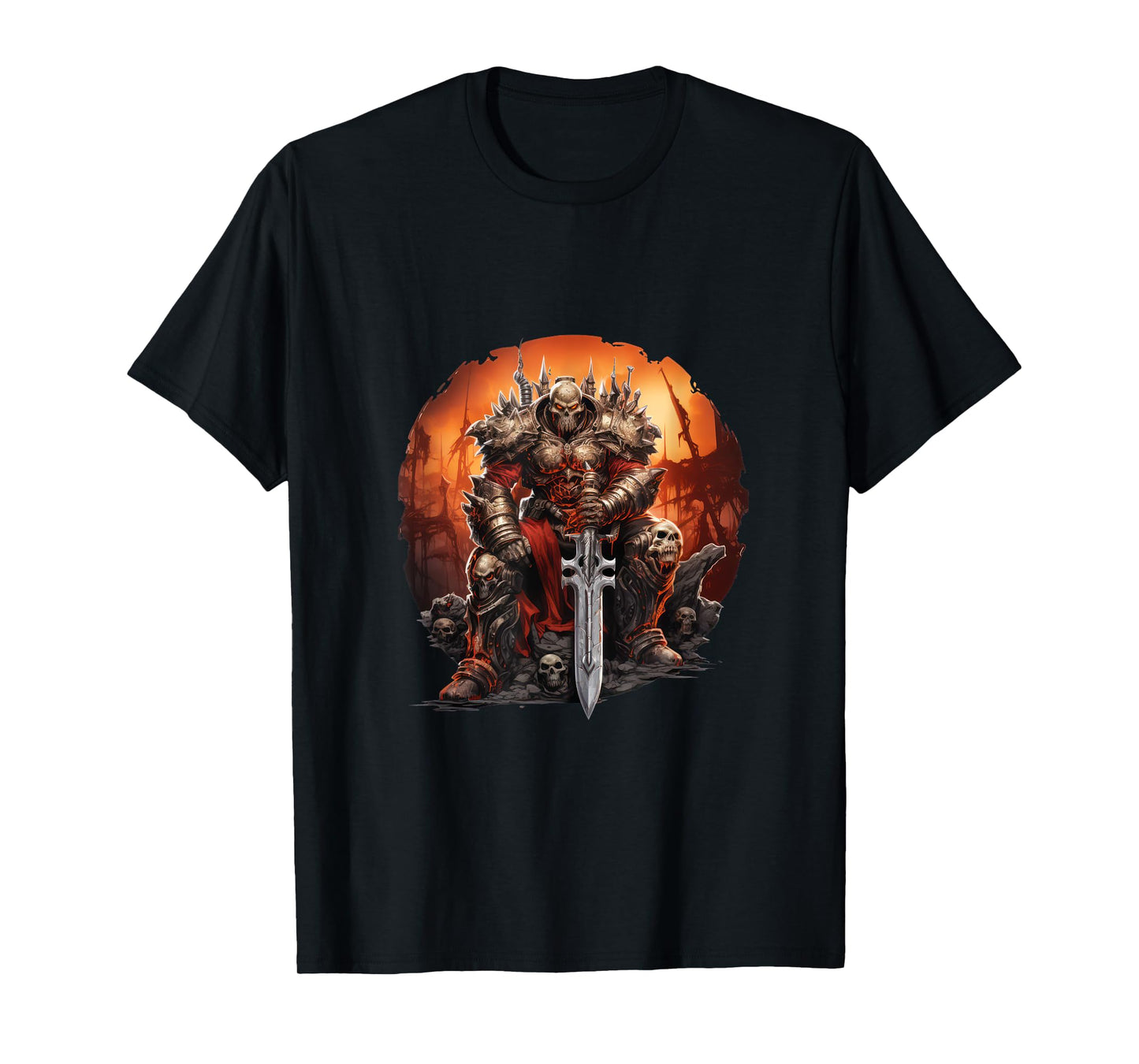 Skull Knight / Blade Warrior / The Hammer Of War T-Shirt