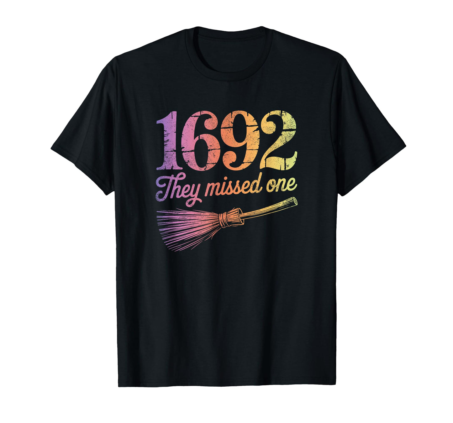 1692 They Missed One Halloween Funny Witchy Salem Cute T-Shirt