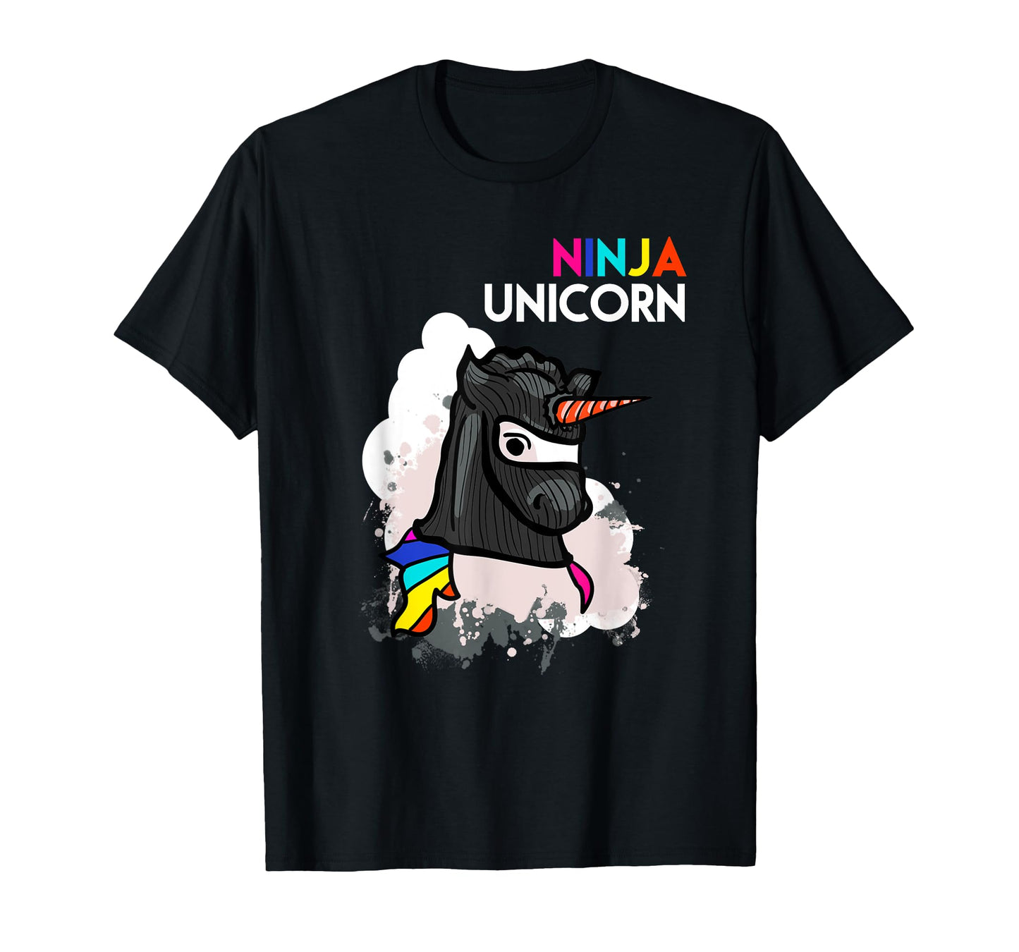 Unicorn Ninja Funny Cool Martial Arts Fighter Gift T-Shirt