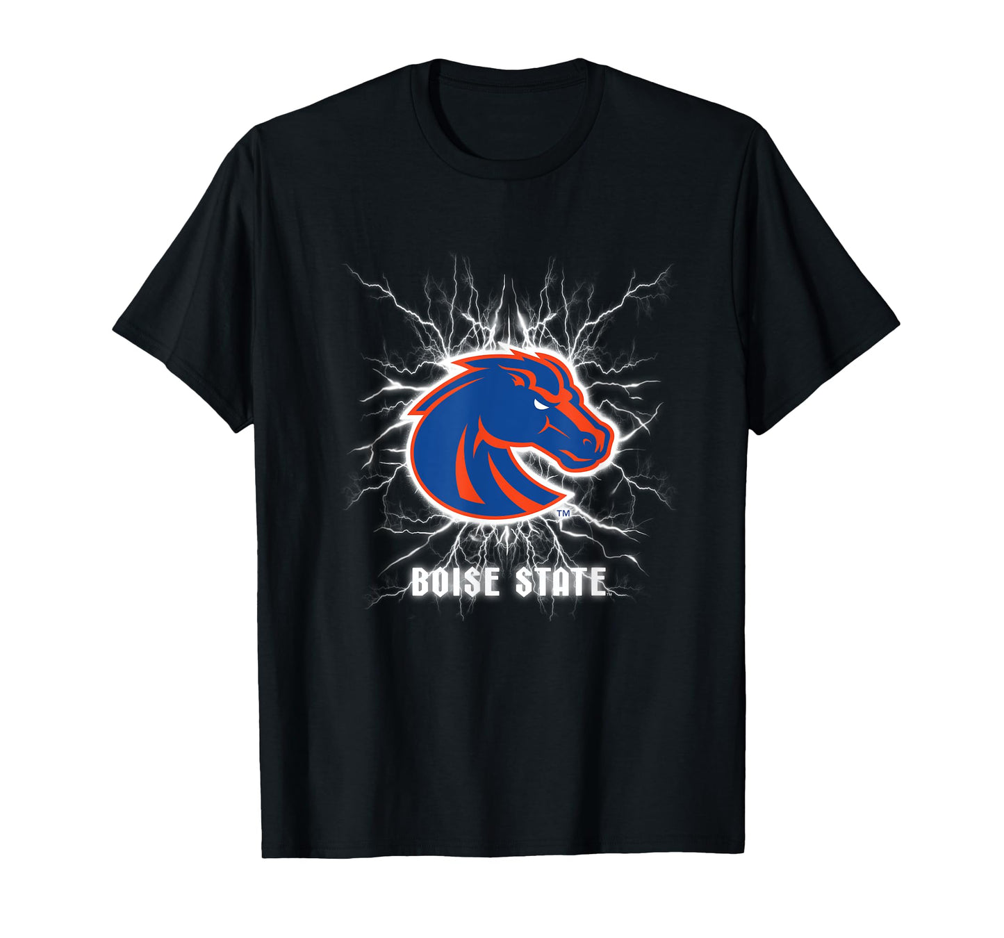 Boise State Broncos 90's Lightning Officially Licensed T-Shirt