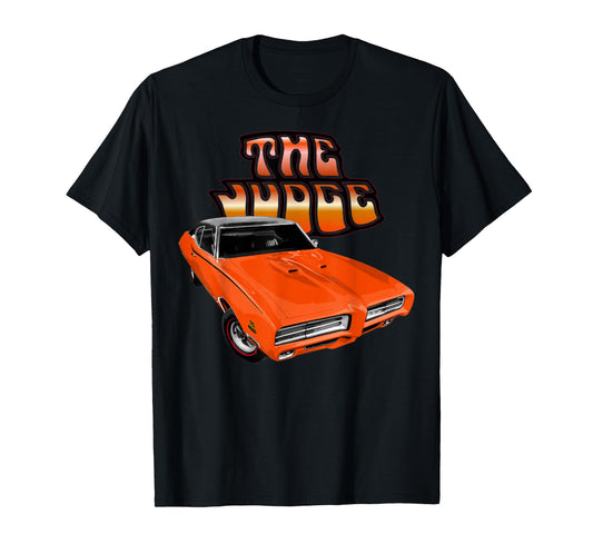 I'm not old I'm a classic GTO Tees 69 GTO Judge Orange T-Shirt, Small, Black