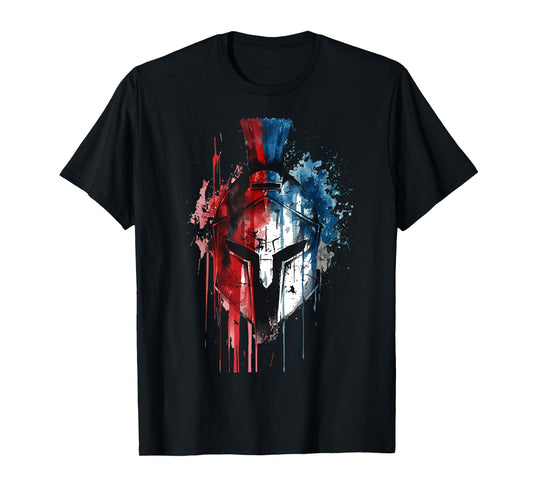 Sparta Spartan Fighter Helmet Greeks Leonidas Sparta T-Shirt