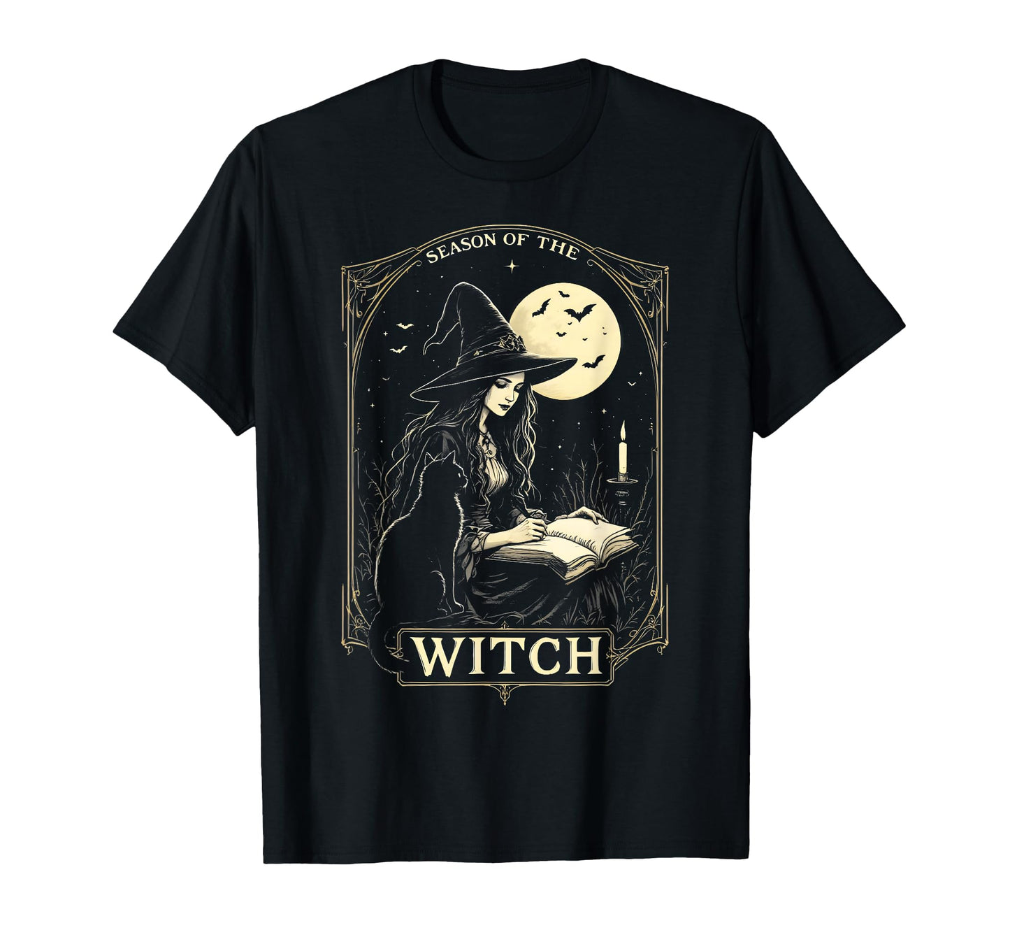 Halloween Mystical Classic Season of The Witch Party Costume T-Shirt