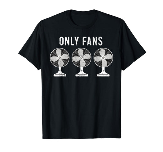 Funny Only Fans Vintage Fan Humor Retro Style T-Shirt