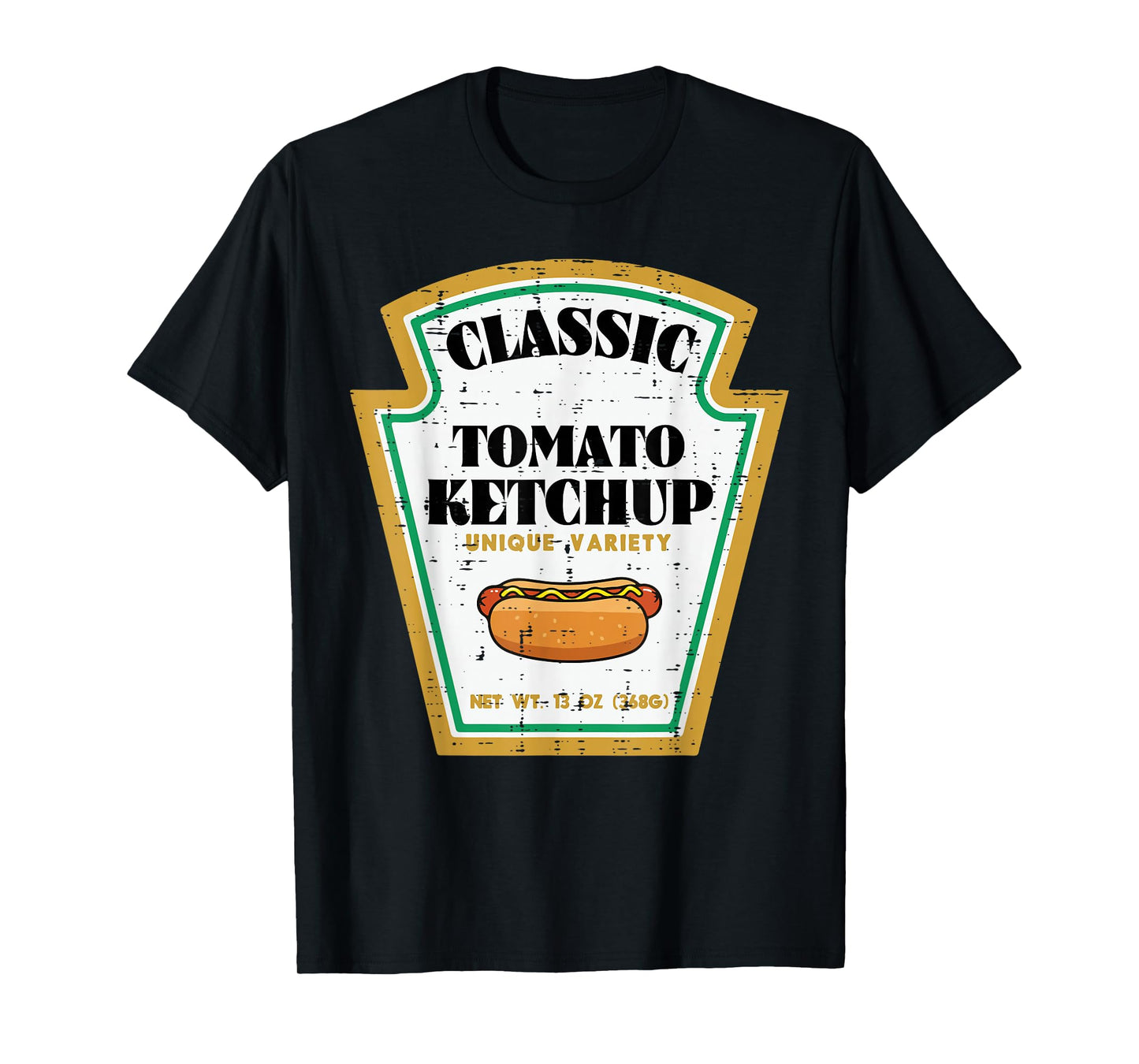 Halloween Classic Tomato Ketchup Condiment Costume Men Women T-Shirt