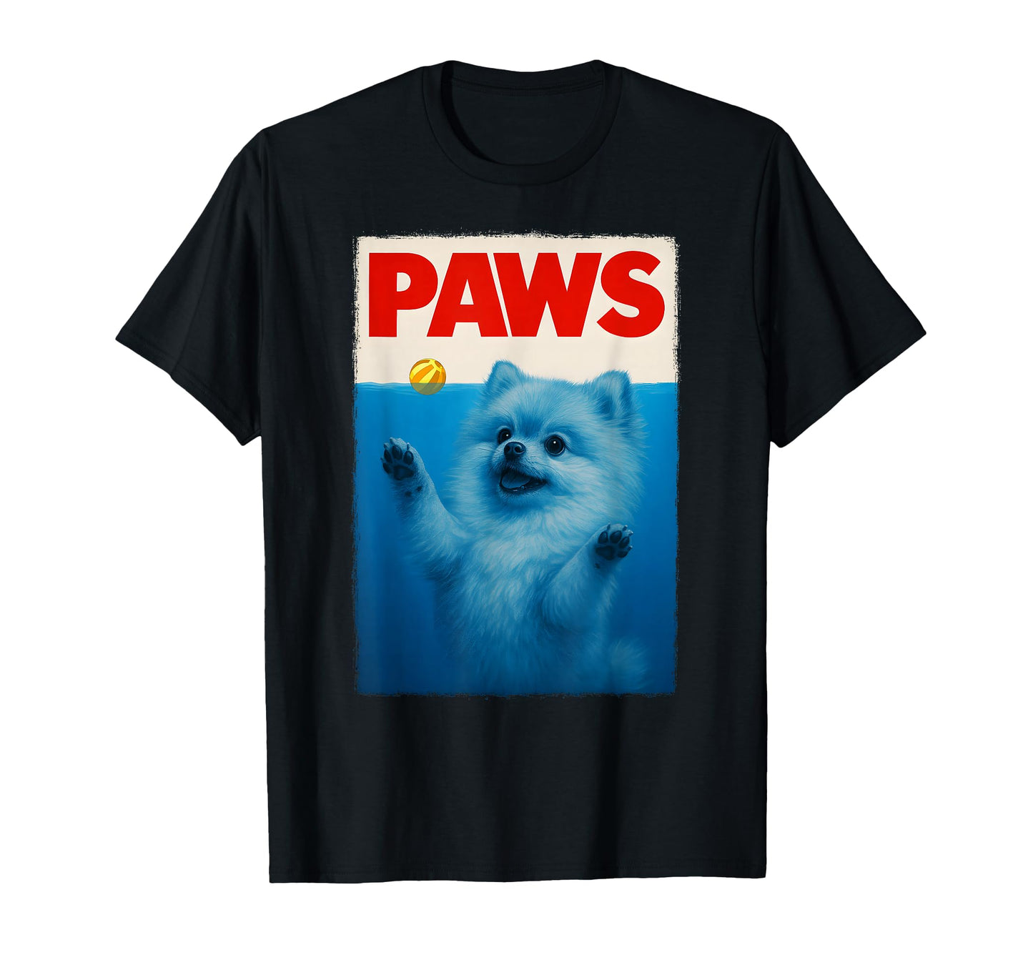 Cute Dog Novelty Men Kids Women Funny Pomeranian T-Shirt