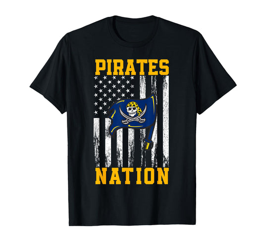 Fairhope Pirates Logo Nation HS T-Shirt