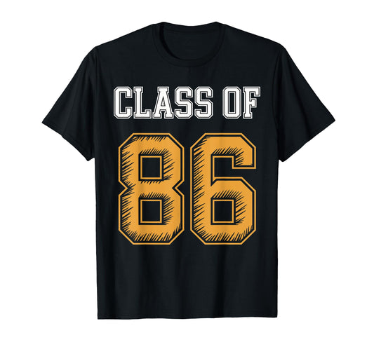 Class Of 1986 Reunion Vintage Class Of 86 Reunion T-Shirt