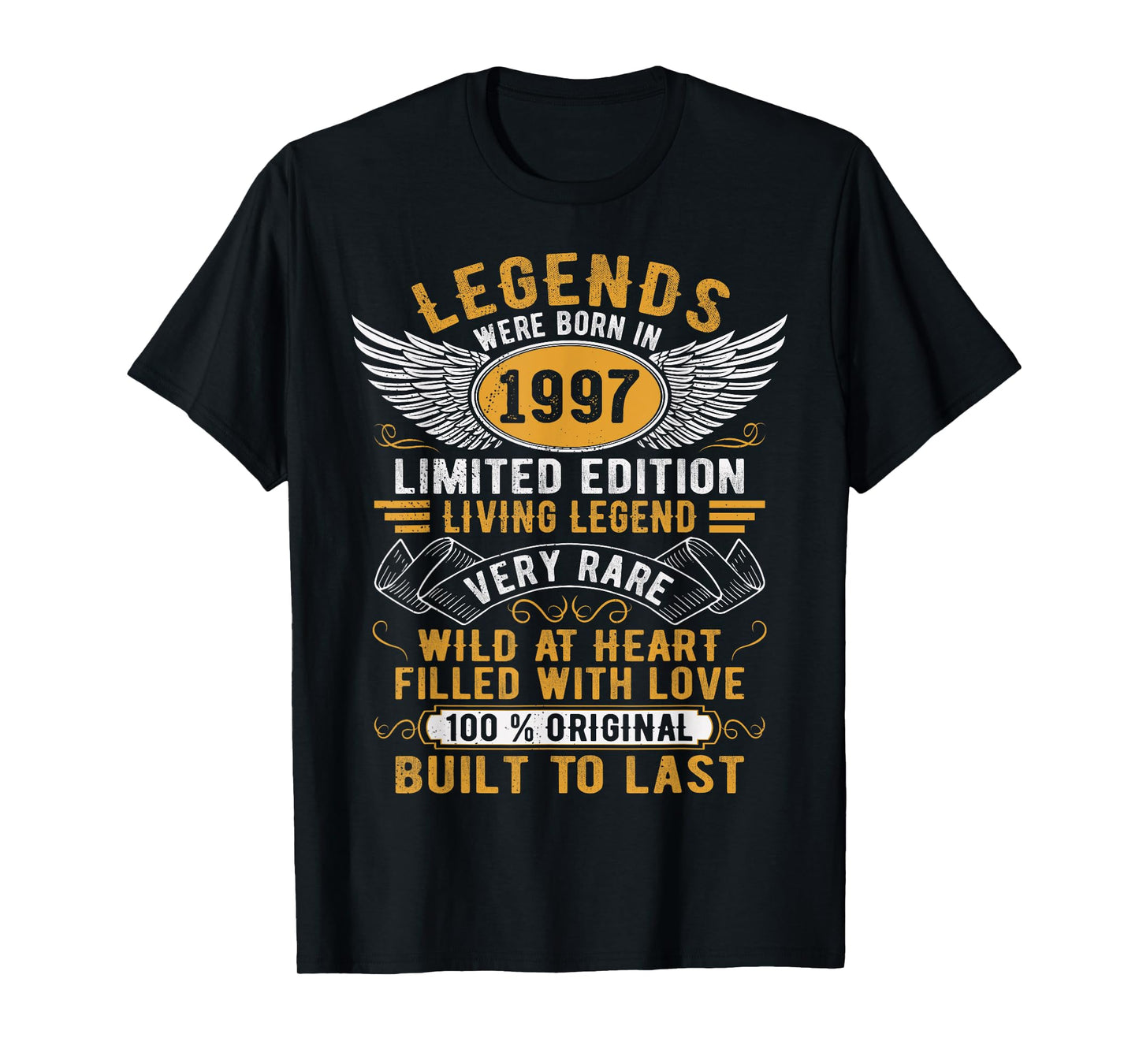Legends Were Born In 1997 Vintage Born in 1997 Birthday T-Shirt