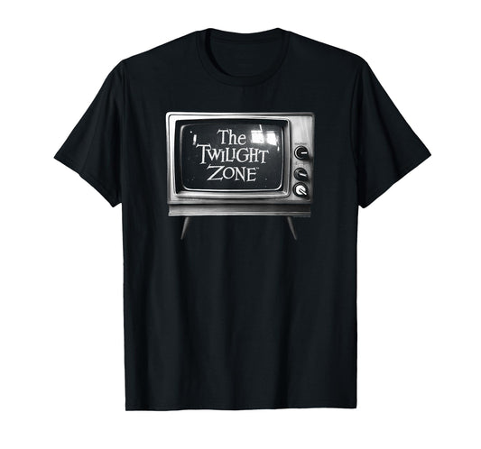 The Twilight Zone 1959 Television Set Retro TV Show T-Shirt