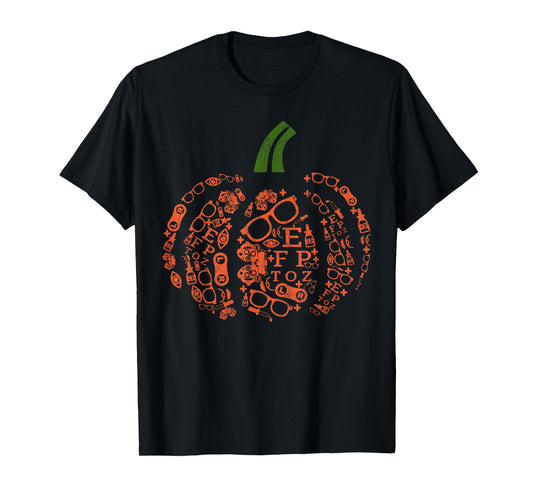 Optometry Pumpkin Halloween Costume, Cute Sight Squad T-Shirt