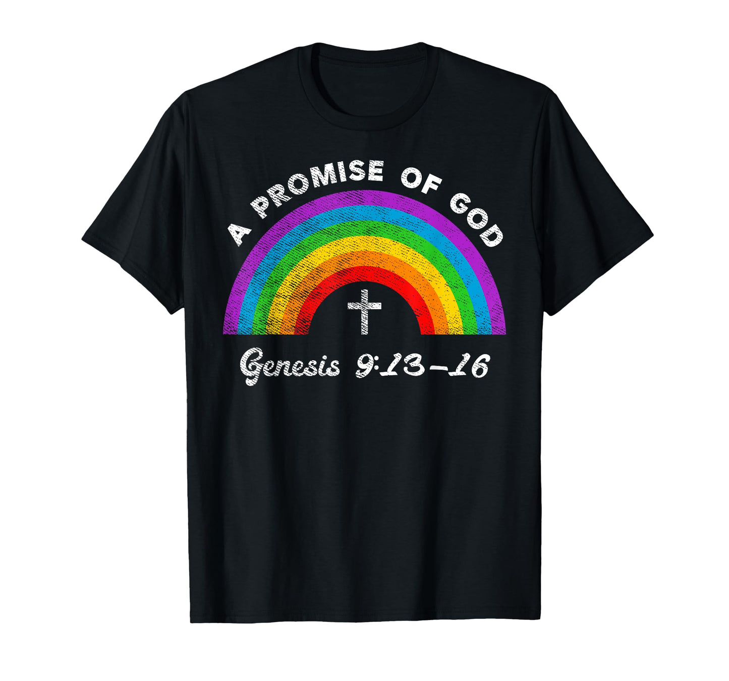 A Promise of God Genesis 9:13-16 LGBT Christian Gay Lesbian T-Shirt