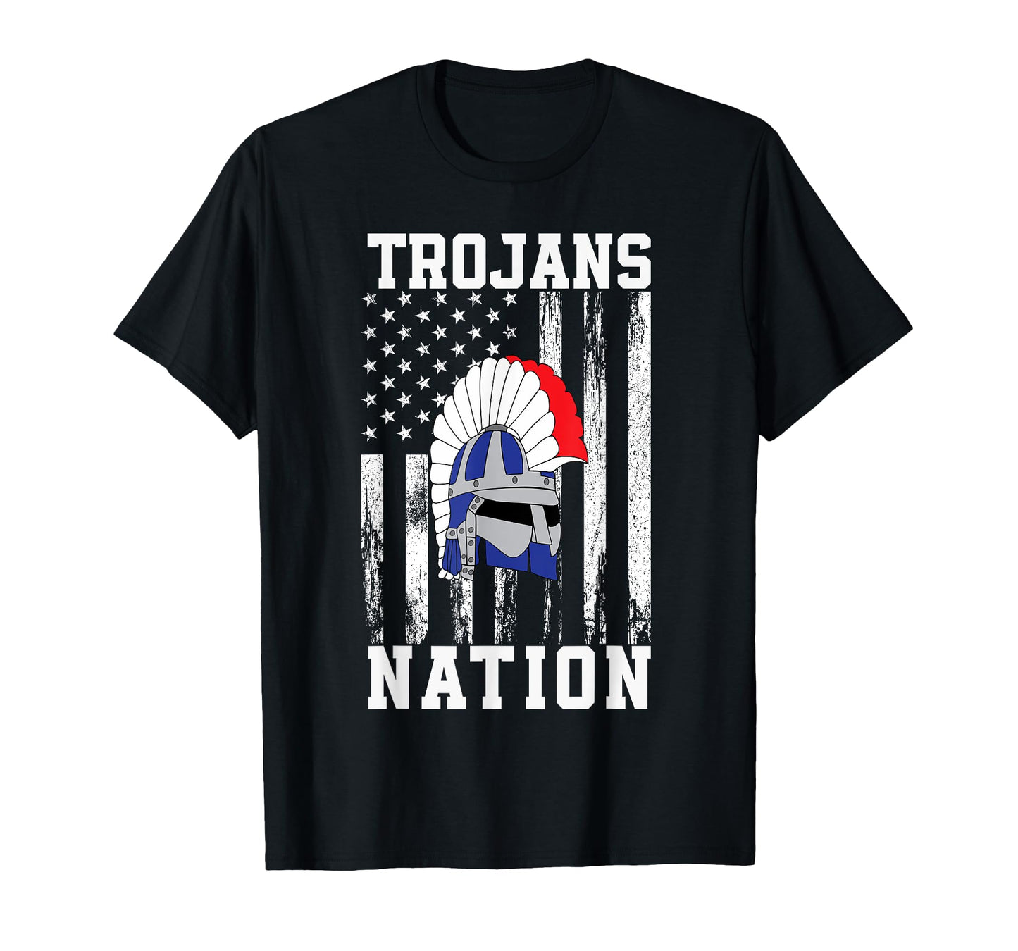 Fountain Fort Carson Trojans Logo Nation HS T-Shirt