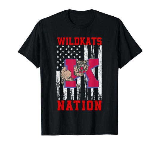 Kokomo Wildkats Logo Nation HS T-Shirt