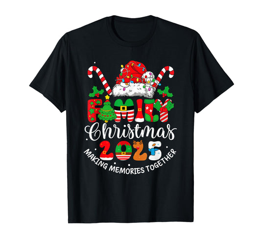 Family Christmas 2025 Matching Outfit Xmas T-Shirt