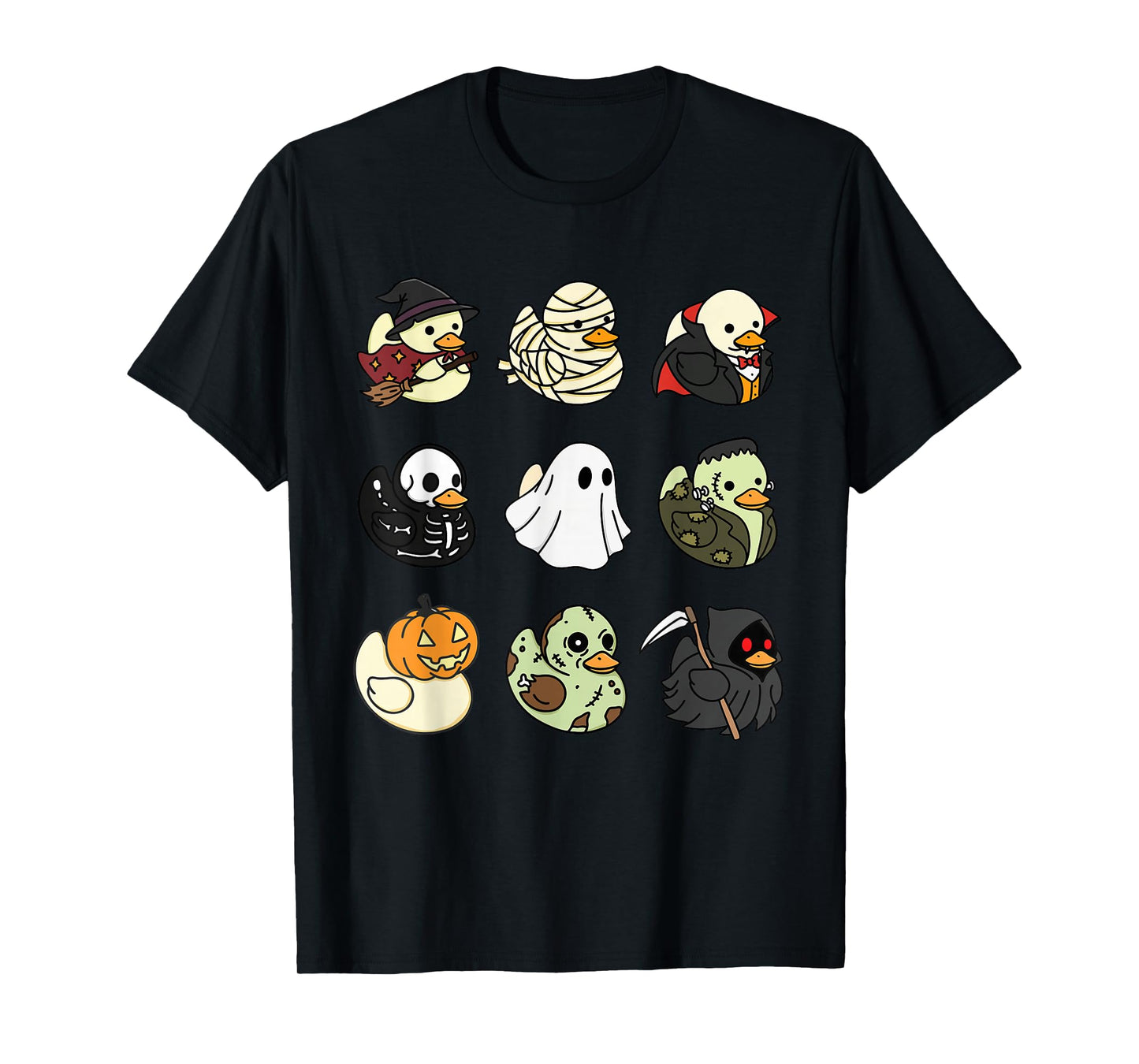 Halloween Duck Squad Shirt Cute Spooky Group Costume T-Shirt