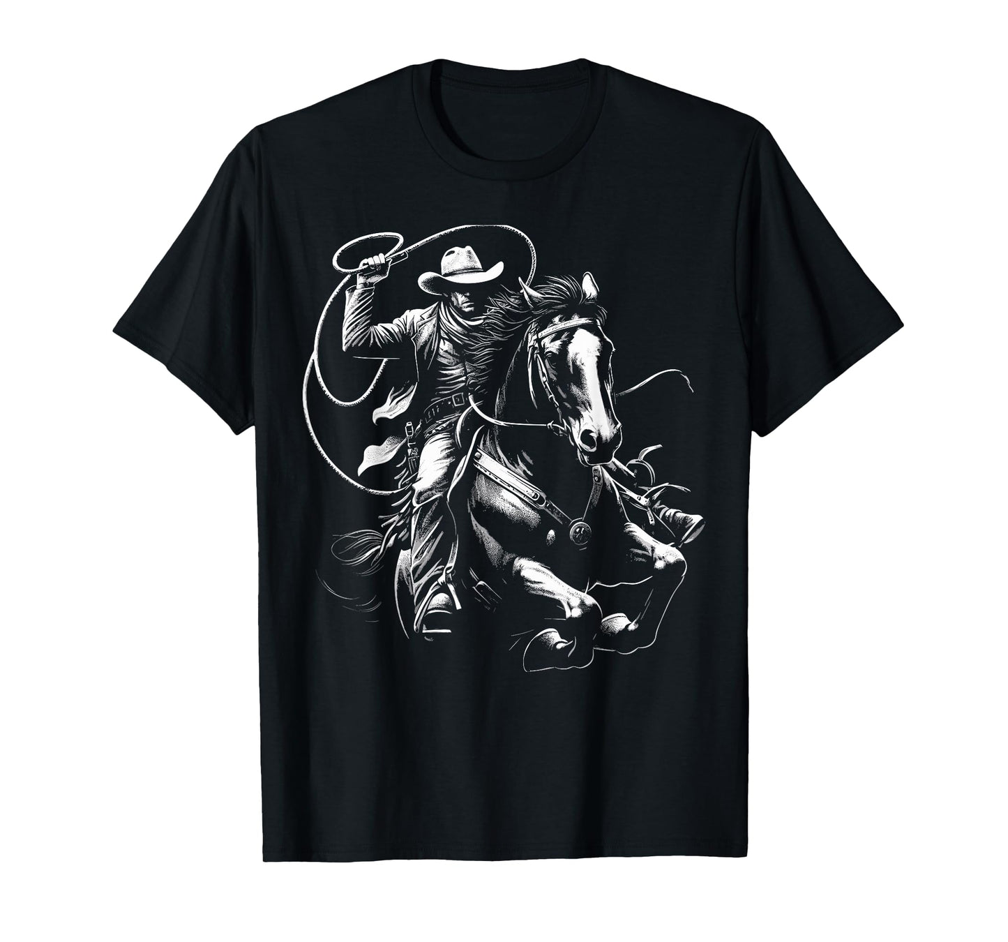 Western Cowboy Horse Rodeo Country T-Shirt