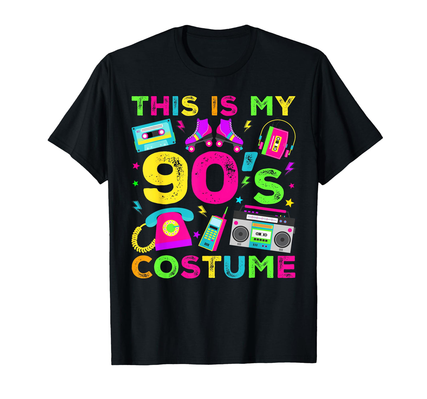 This Is My 90s Costume 90's style Nineties Retro Party T-Shirt