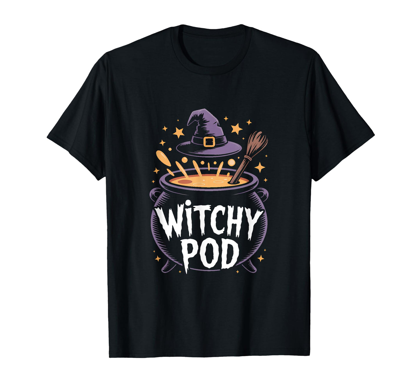 Kawaii Isopod Witch Cauldron Halloween T-Shirt