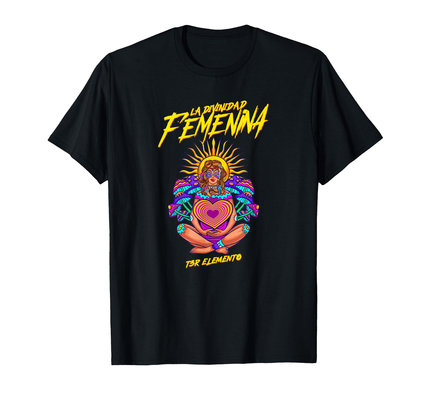 T3R La Divinidad Femenina T-Shirt