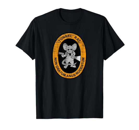 Vietnam Tunnel Rat Non Gratum Anus Rodentum Tunnel Rat T-Shirt