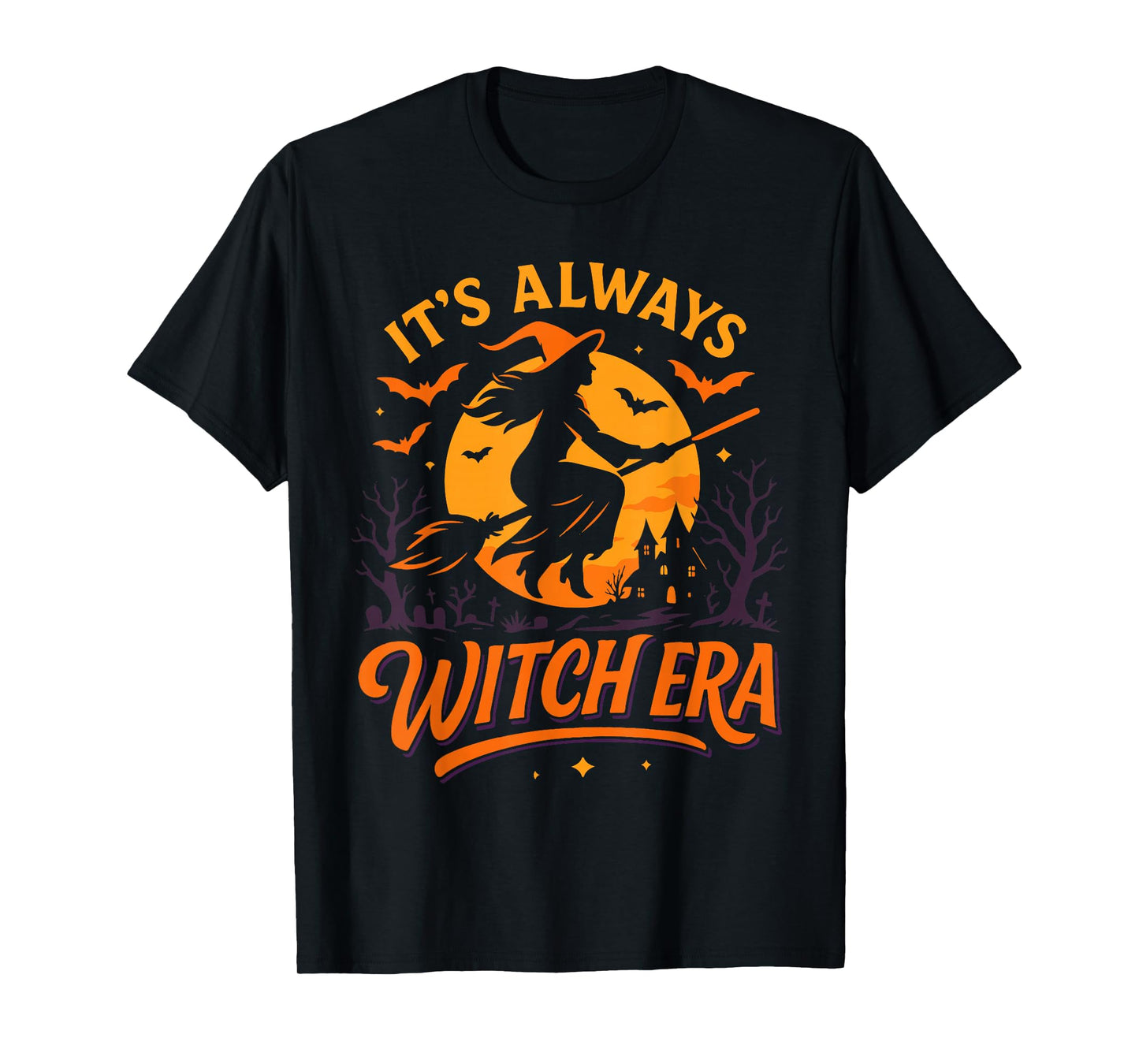 It's Always Witch Era Halloween Party Vibes T-Shirt