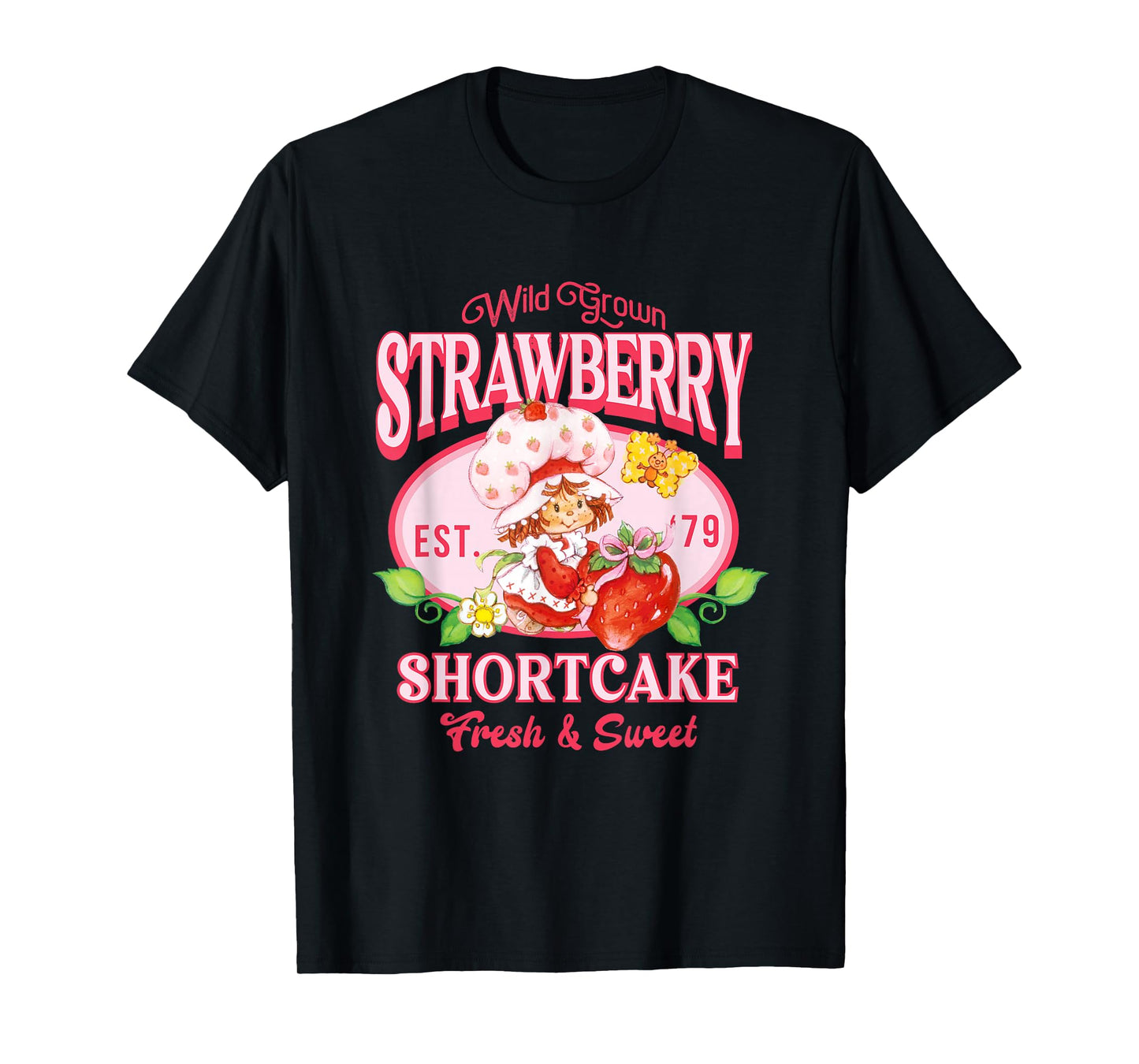 Strawberry Shortcake Wild Grown Vintage '79 Poster T-Shirt