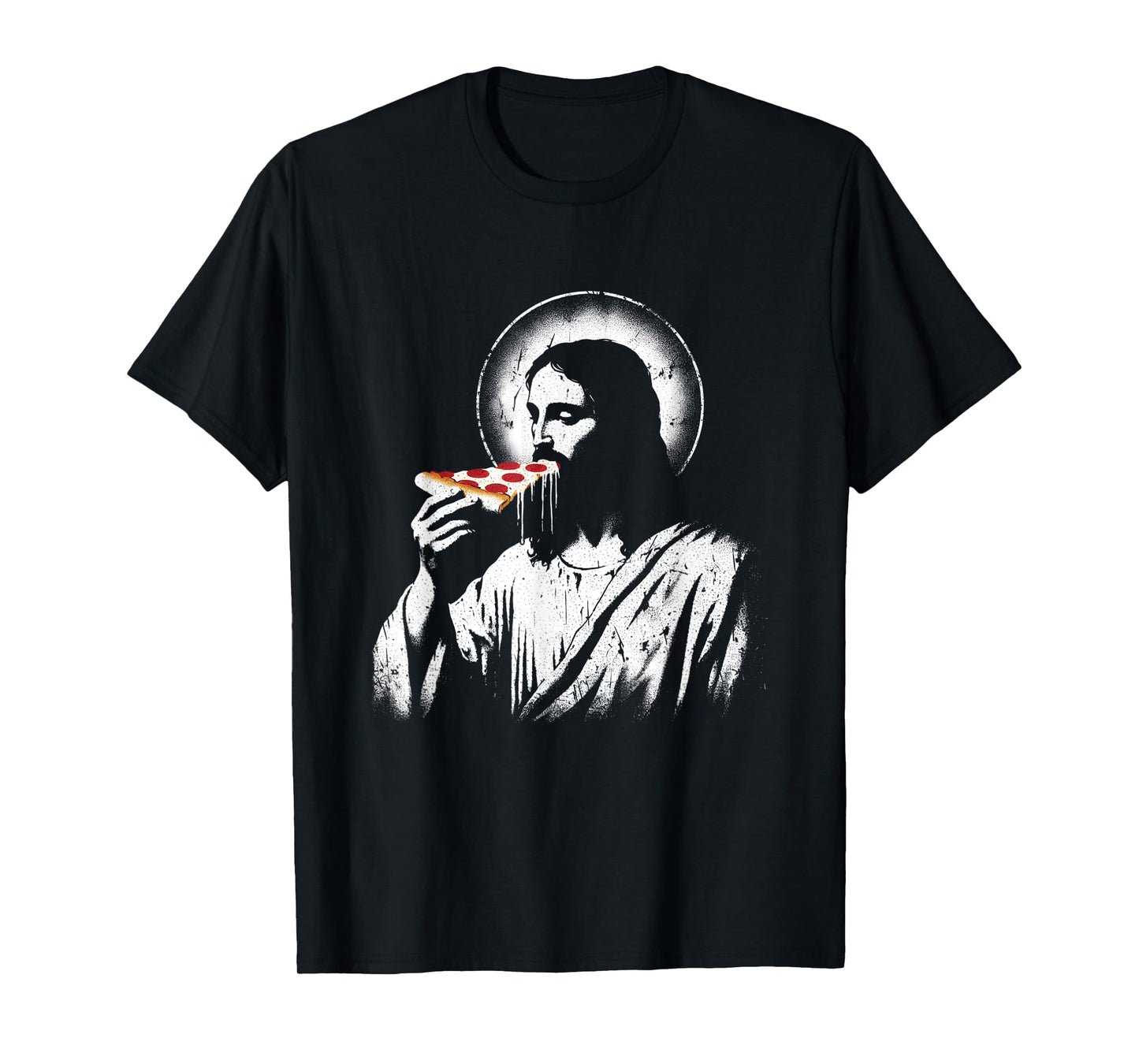 Jesus Pizza Slice - Funny Christian Religious Pizza Lover T-Shirt