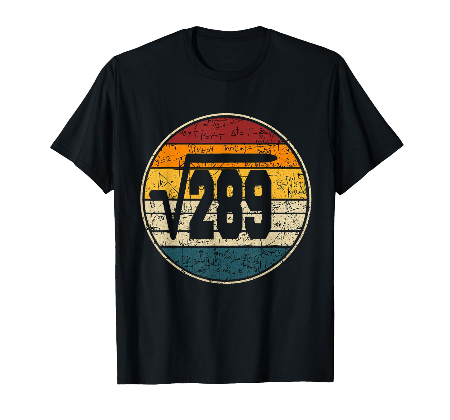 square root of 289 17th years old birthday vintage 17th T-Shirt