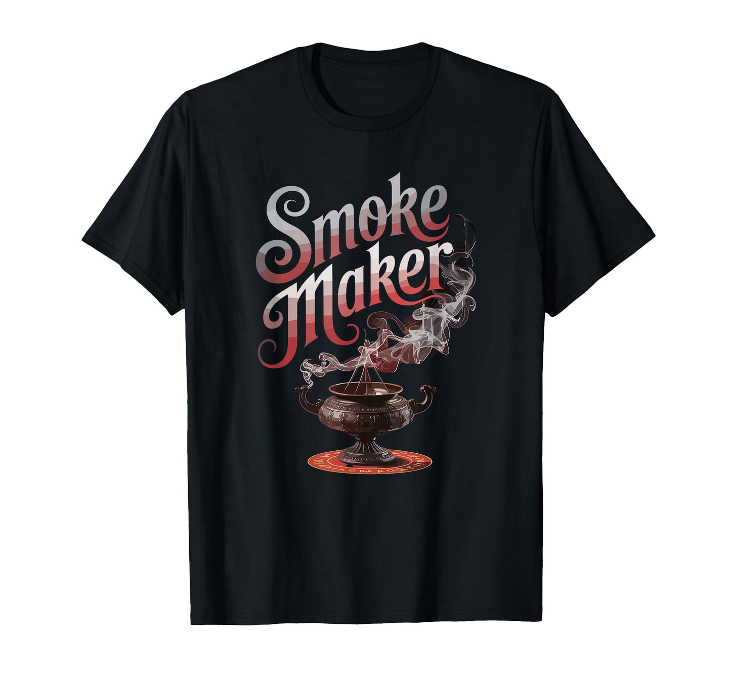 Smoke Maker Incense Burner Mystic Witchcraft Aesthetic T-Shirt