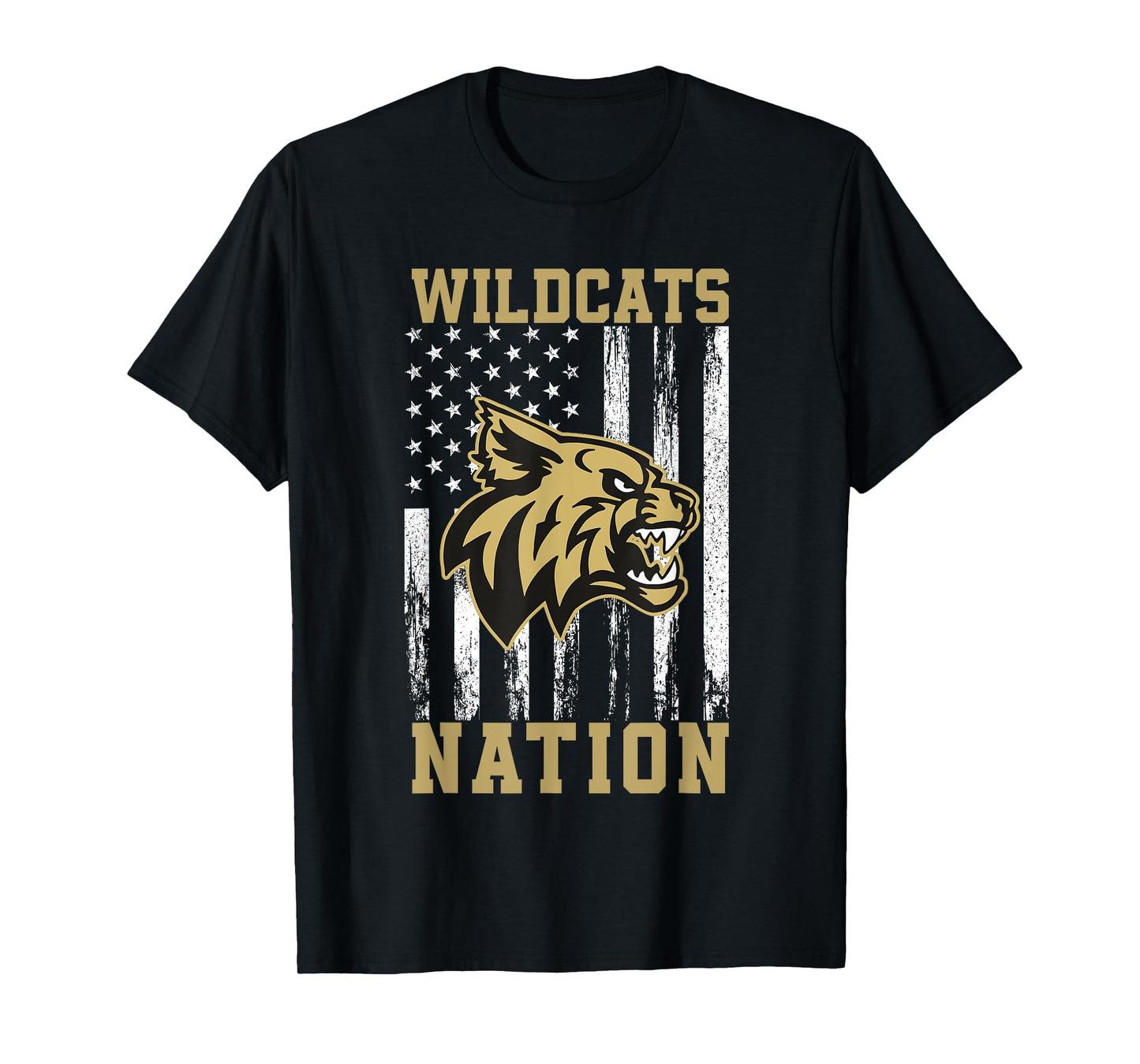 Blacksburg Wildcats Logo Nation HS T-Shirt
