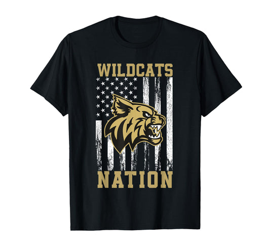Blacksburg Wildcats Logo Nation HS T-Shirt