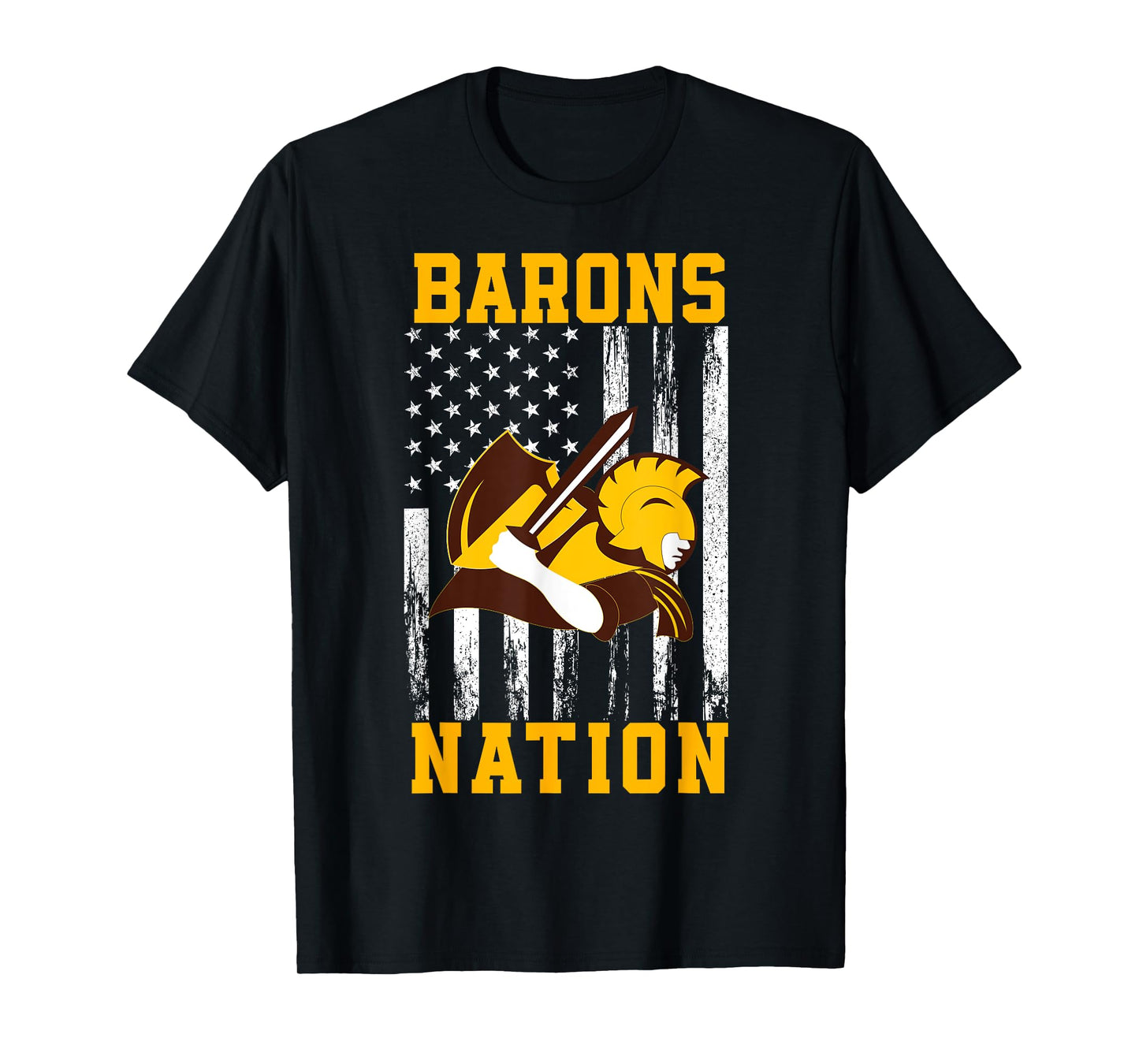 Buckeye Valley Barons Logo Nation HS T-Shirt