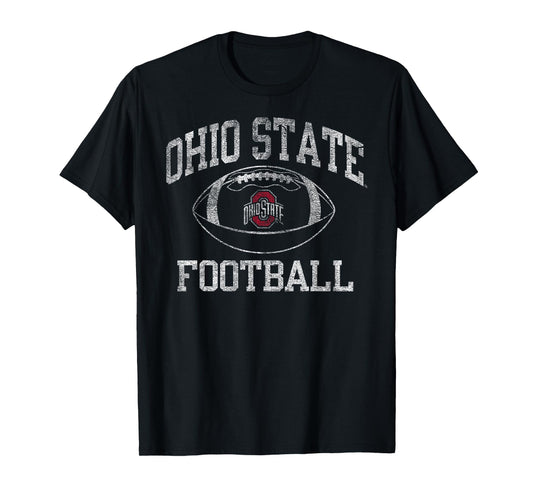 Ohio State Buckeyes Football Intensity Black T-Shirt
