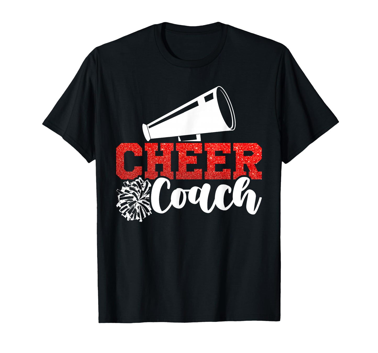 Cheer Coach Megaphone Cheerleading Coach T-Shirt