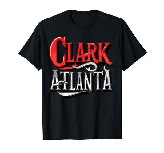 Vintage Clark & Atlanta Varsity Style T-Shirt