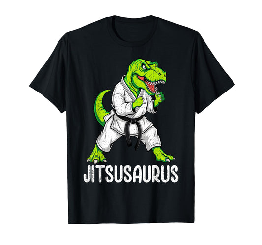 Jitsusaurus Jiu Jitsu Brazillian Ju Jitsu Bjj Men Boys Kids T-Shirt