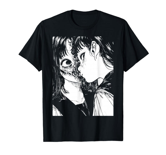 Horror Anime Manga | Japan Japanese Creepy Kawaii Goth T-Shirt