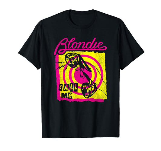 Blondie Call Me Colorful Vintage Band T-Shirt