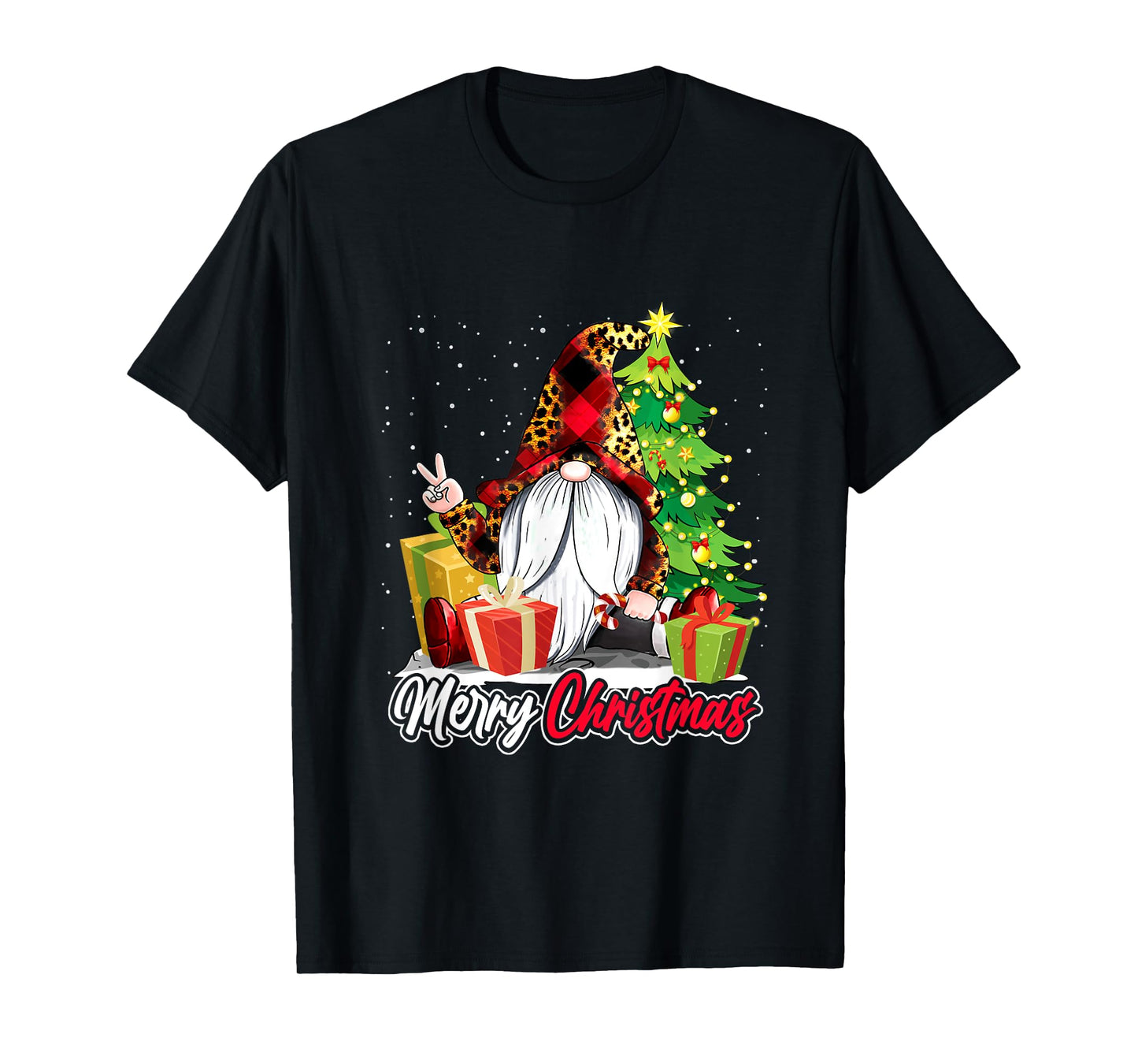 Merry Christmas Gnome Family Matching Pajama Xmas Women Men T-Shirt