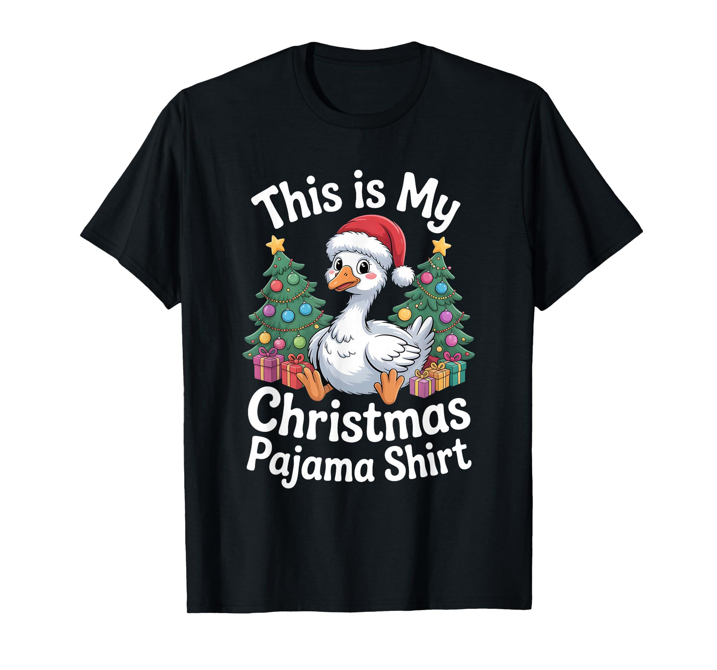 This is My Christmas Pajama Goose T-Shirt