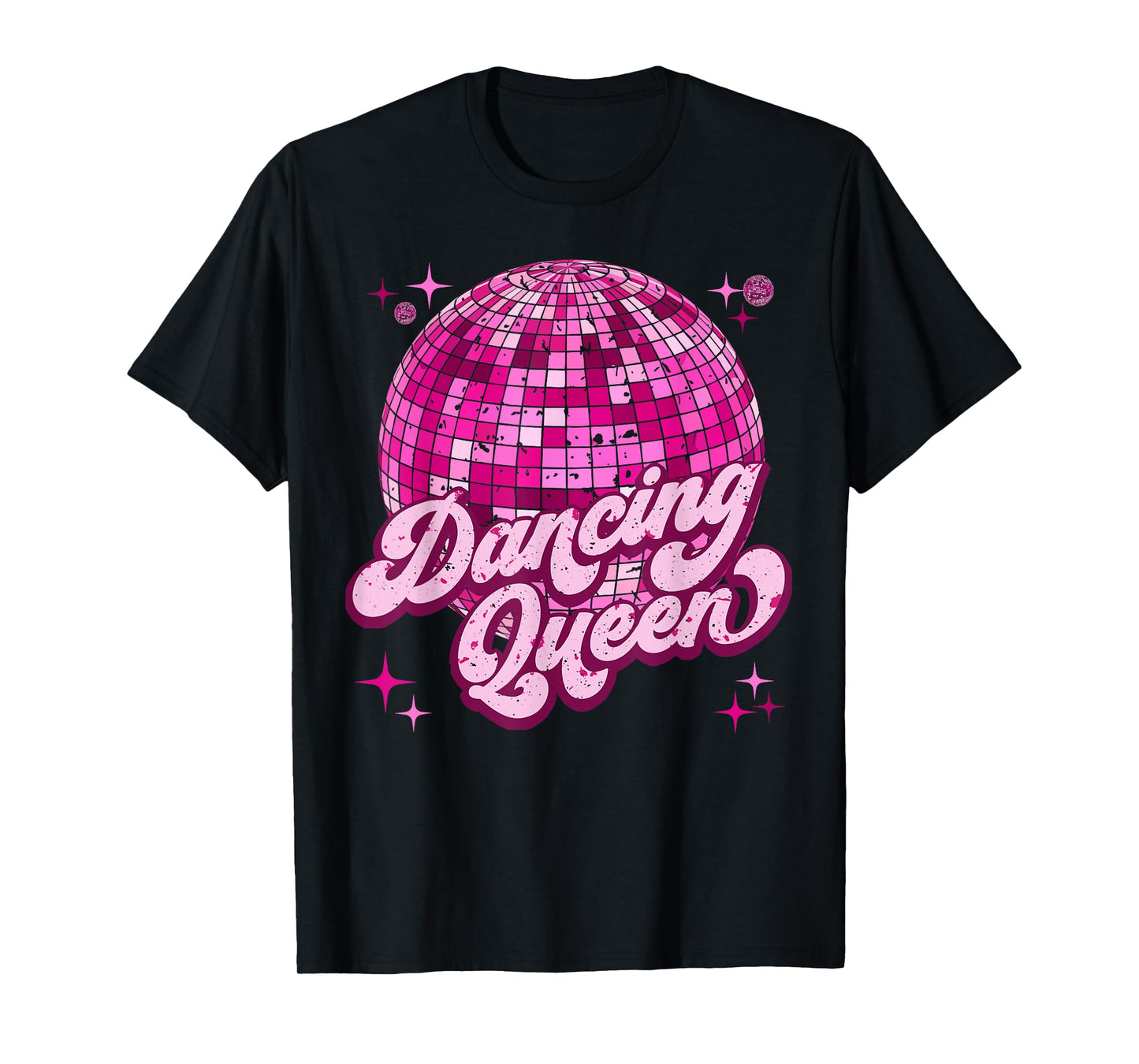 Retro Dancing Queen Vintage Dancing 70s 80s Women Kids T-Shirt