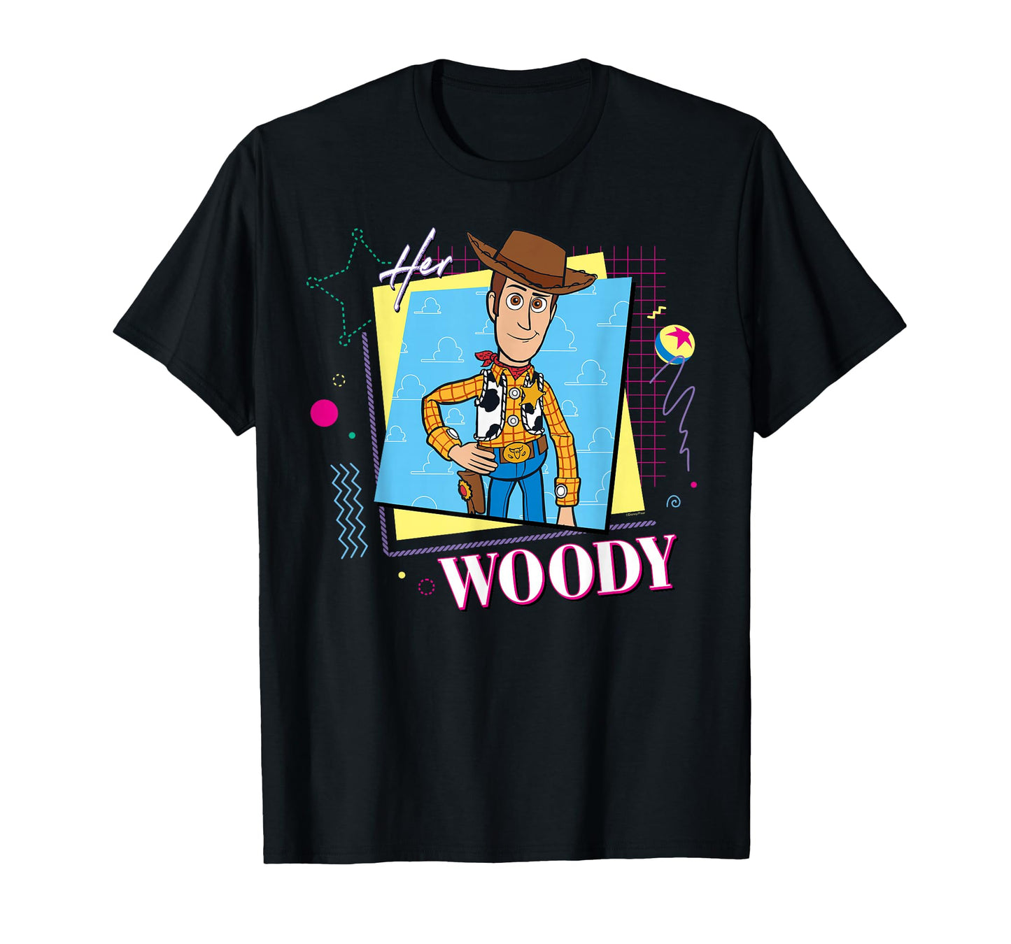Disney and Pixar's Toy Story Couples Matching Her Woody T-Shirt