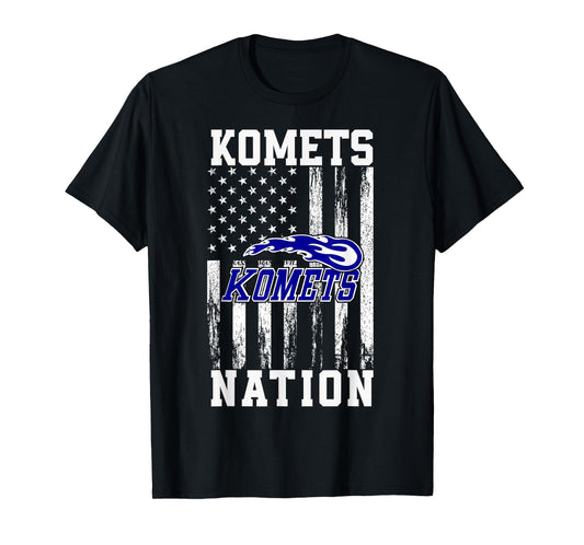 Kasson-Mantorville Komets Logo Nation HS T-Shirt