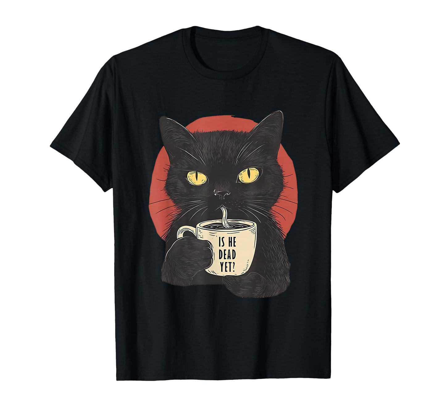 Is He Vintage Dead Yet Dark Humor Retro Gifts T-Shirt