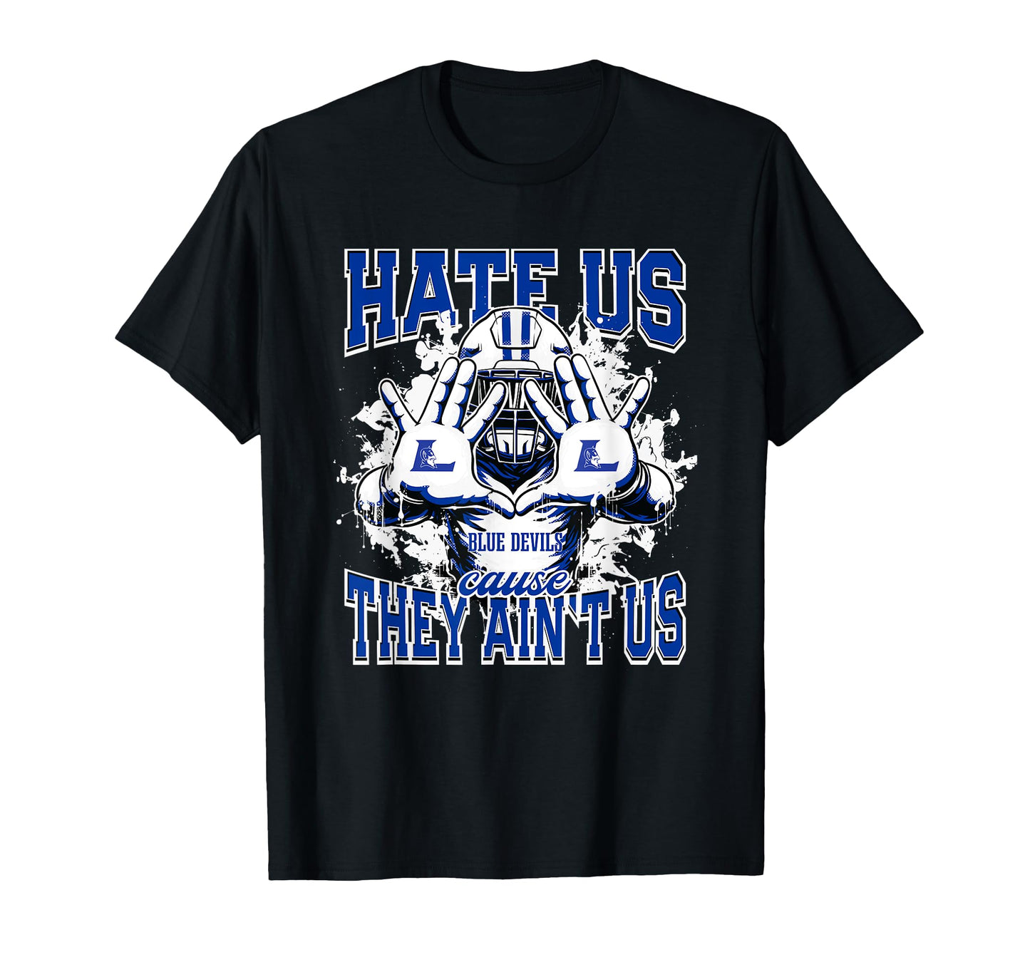 Lebanon Blue Devils Logo Hate Us Cause They Ain't HS T-Shirt